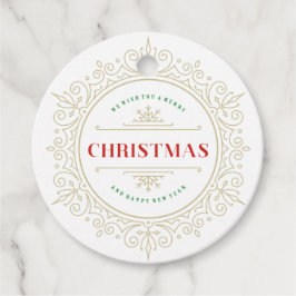 フレームエレガント華美休日の挨拶 フェイバータグ