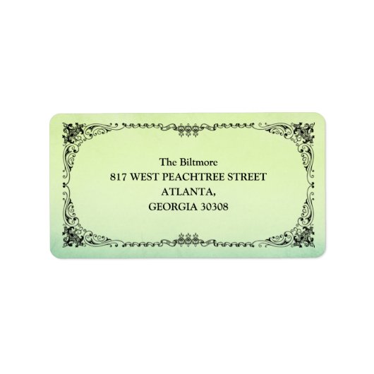 フレームエレガント ラベル (正面)