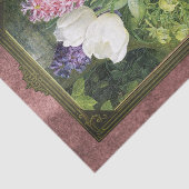 フレームオランダ春の花ボタニカルオンメタリック 薄葉紙 (詳細)