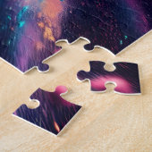 フレームクールインフランスの: Bulldogポートレート ジグソーパズル (側面)