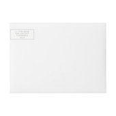 フレームスクリエレガントプトSage Green結婚's ラップアラウンドラベル (正面)