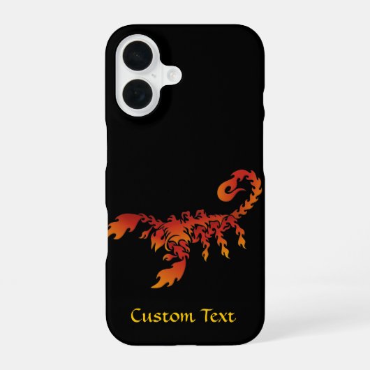 フレームスコーピオン Case-Mate iPhoneケース iPhone 16ケース (裏面)