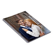 フレームスタイリッシュモノグラムウェディングプランナー ノートブック (右側)