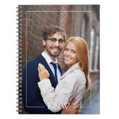 フレームスタイリッシュモノグラムウェディングプランナー ノートブック (正面)