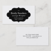 フレームスタイリッシュ 名刺 (正面/裏面)