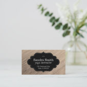 フレームスタイリッシュ |行 名刺 (スタンド正面)