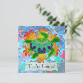 フレームタートル招待状 招待状 (スタンド正面)