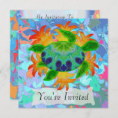 フレームタートル招待状 招待状 (正面/裏面)