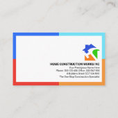 フレームハカラフルドマン建築 名刺 (裏面)