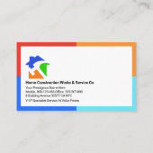 フレームハカラフルドマン建築 名刺 (裏面)