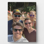 フレームパーソナライズされたレス写真プラークの写真 フォトプラーク (正面)