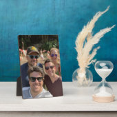 フレームパーソナライズされたレス写真プラークの写真 フォトプラーク (側面)