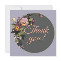 フレームビクトリアン付きパンジーのカスタマイズ可能