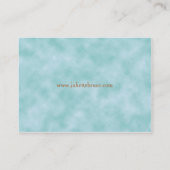 フレームビクトリアン-結婚式招待状スイート 名刺 (裏面)