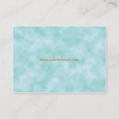 フレームビクトリアン-結婚式招待状スイート 名刺 (裏面)