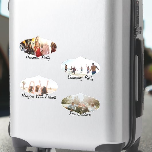 フレームファンシーおもしろいメモリ シール