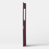 フレームファンシー白うさぎコラージュ Case-Mate iPhoneケース (裏面 / 左)