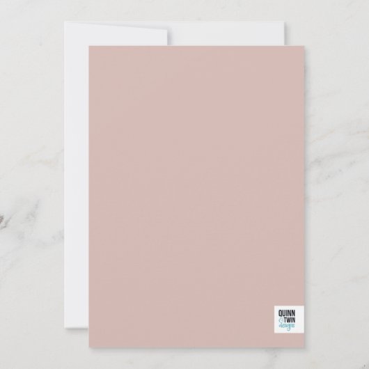 フレームファンシー誕生 案内状 (裏面)