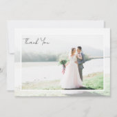 フレームフォト結婚ズ サンキューカード (正面)