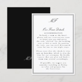 フレームフォーマルTuxedoホワイト結婚ズ詳細情報 エンクロージャーカード