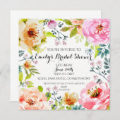 フレームフローラ 招待状 (正面/裏面)