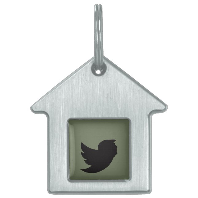 フレームペットタグ ペットネームタグ (正面)