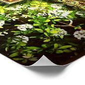 フレームポスターの孔雀14.95 ポスター (角)