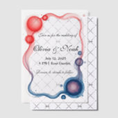 フレームモダン ベラム紙招待状 (オフセット (招待状))