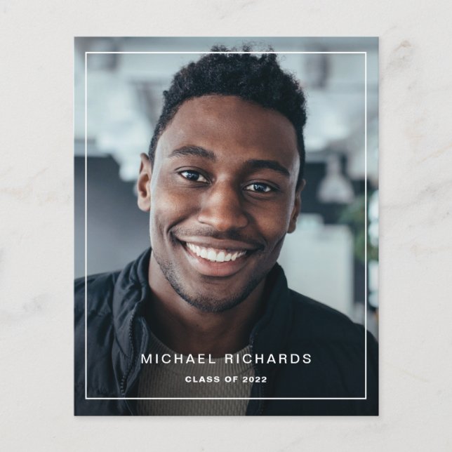 フレームモダンBUDGET写真の卒業発表 (正面)