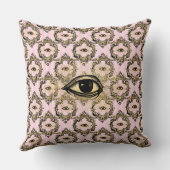 フレームユニーク内の目 クッション (裏面)