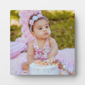 フレームレスイーゼルバックフォトプラーク フォトプラーク (正面)