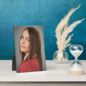 フレームレスカスタムフォトテーブルトップイーゼルバック フォトプラーク (側面)