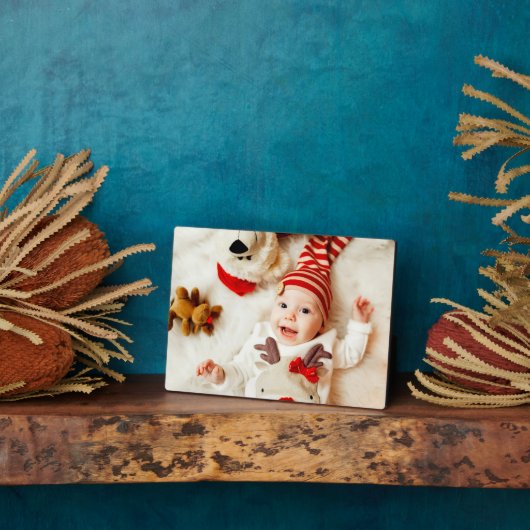 フレームレスフォトテーブルトップイーゼルバックプラーク フォトプラーク (側面)