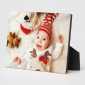 フレームレスフォトテーブルトップイーゼルバックプラーク フォトプラーク (側面)