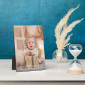 フレームレスフォトテーブルトップイーゼルバック フォトプラーク (側面)