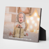 フレームレスフォトテーブルトップイーゼルバック フォトプラーク (側面)