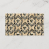 フレームワビクトリアンークスカルゴシック骨格ゴシック 予約カード (裏面)