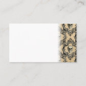 フレームワビクトリアンークスカルゴシック骨格ゴシック 予約カード (正面)