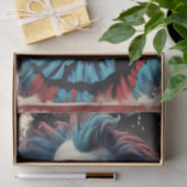 フレーム不気味ホラーハロウィーンピエロデコパージュ 薄葉紙 (ギフト)