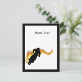 フレーム付きオフロードダートバイク 招待状 (スタンド正面)