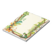 フレーム付きカエル1 ノートパッド (回転)