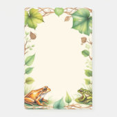 フレーム付きカエル4 ポストイット (正面)