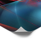 フレーム付きカラープリントEBSQアート ポスター (角)