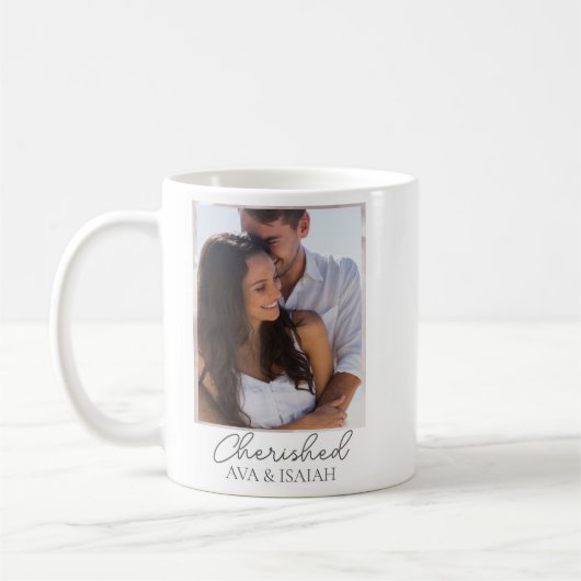 フレーム付きキープサケコーヒーマグ コーヒーマグカップ (左)