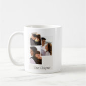 フレーム付きレイヤー付きストーリー コーヒーマグカップ (左)