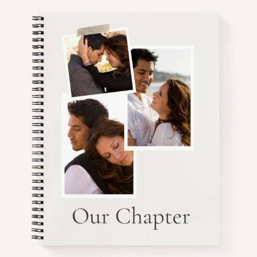 フレーム付きレイヤー付きストーリー ノートブック (正面)