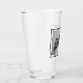 フレーム付き個人用カスタム写真 タンブラーグラス (右)