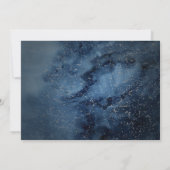 フレーム付き水平の天の夜空 セーブザデート (裏面)