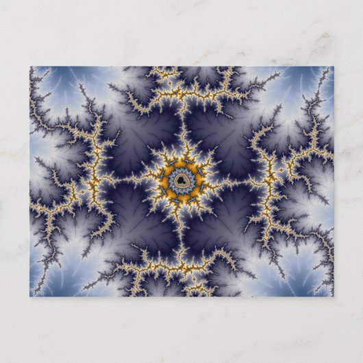 フレーム付き – フラクタルポストカード ポストカード (正面)