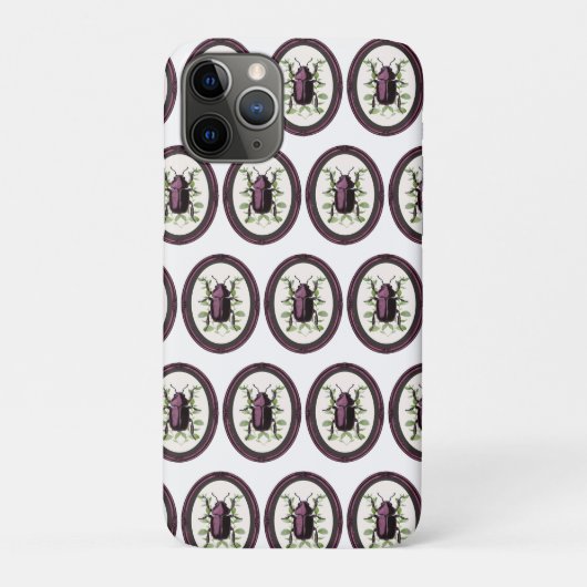 フレーム入りクワガタ Case-Mate iPhoneケース (裏)